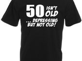 50 Isnt Old  Mens Funny 50th birthday gift  present t-shirt