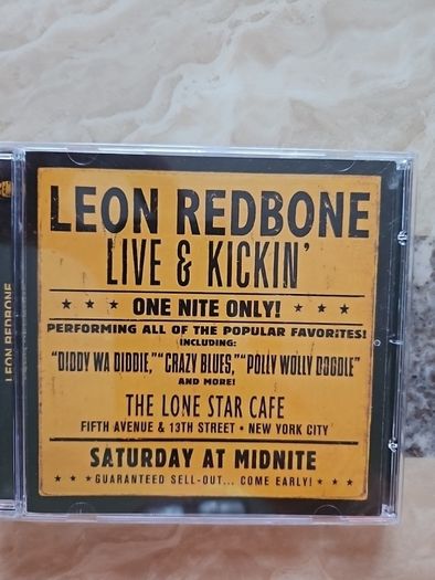 Leon Redbone CD - Live & Kickin'