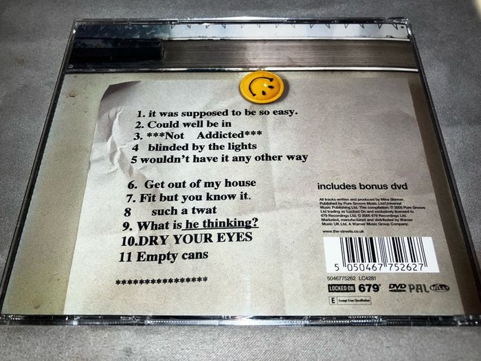 THE STREETS - a grand don't come for free    CD