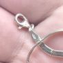 Sterling silver ladies  necklace chain Image 6