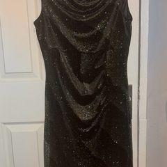 Klass Black Sparkling Dress size 12