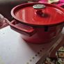 Brand New Cast Iron Casserole Pot 24cm, Dutch Oven, Unused in Box Image 2