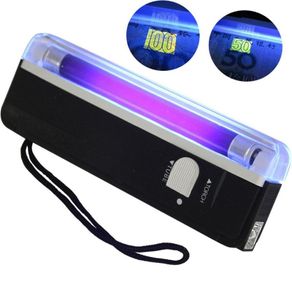 Blacklight Light 2in1 Battery Ultraviolet Lamp Money Detector Euro UV Portable