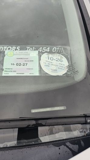 Ford Mondeo 2010 1.6L Petrol 5 door - Silver