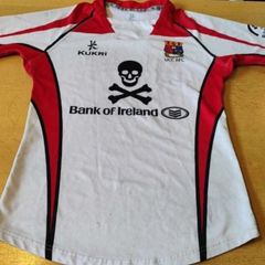 University College Cork UCC Player Worn Rugby Jersey #4 Kukri