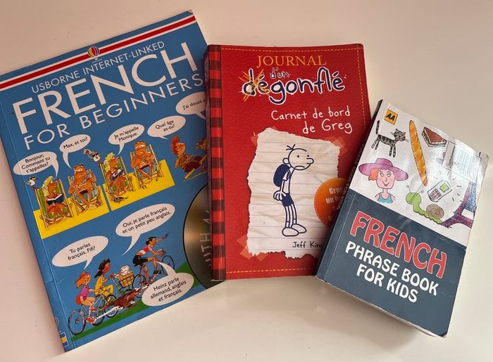 Bundle of Books in French