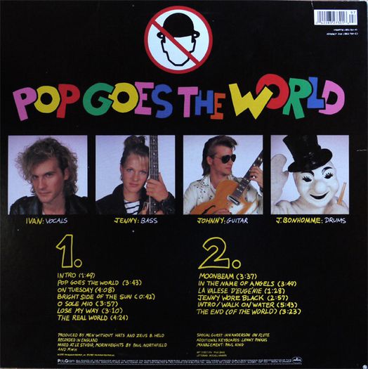 Men Without Hats  Pop Goes The World