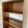 Contemporary dark wood bookcase Image 3