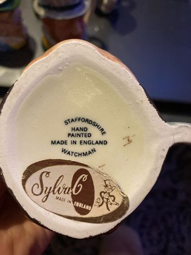 Sylvac character jug "Watchman