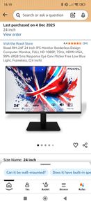 Roxel 24" monitor