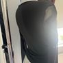 Shein black mesh wrap long sleeve blouse size UK10/12 Perfect condition Postage included Image 4