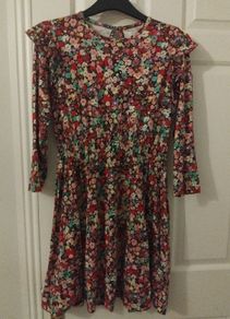 Floral Dress age 9-10 leigh willow Tucker