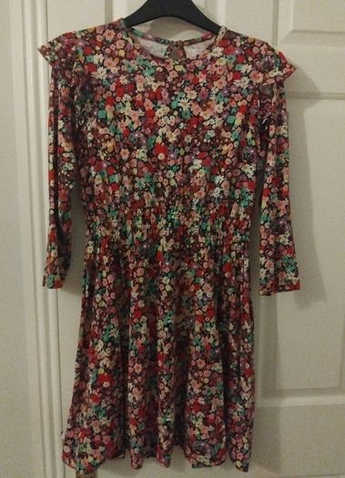 Floral Dress age 9-10 leigh willow Tucker