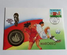 USA WORLD CUP1994 Morocco Coin Cover Vintage