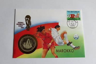 USA WORLD CUP1994 Morocco Coin Cover Vintage