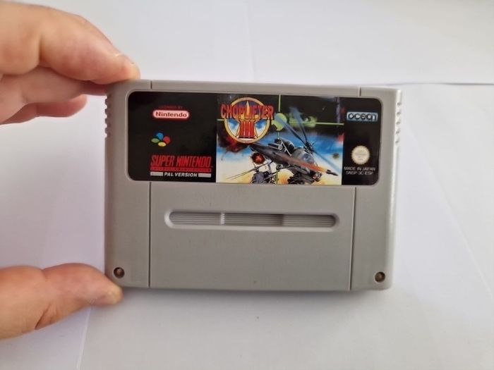Choplifter III 3 Snes Super Nintendo Arcade Retro Games Original