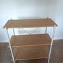 3 tier shelving unit 80 x 35 x 90 cm Image 2