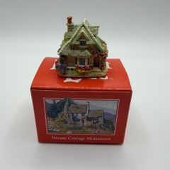 Vintage 1995 Lilliput Lane Dream Cottage Miniatures - Rose Cottage 275