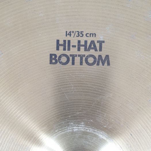Camber C4000 cymbals 14" Hi hat top & bottom