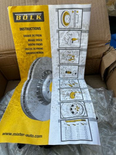 brake discs new