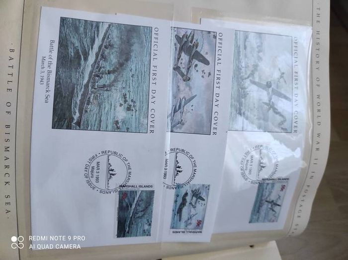 The History of World War II in the postage stamps