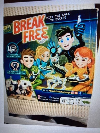 Break Free Board Game. As New (2/4 Players  6 yr up