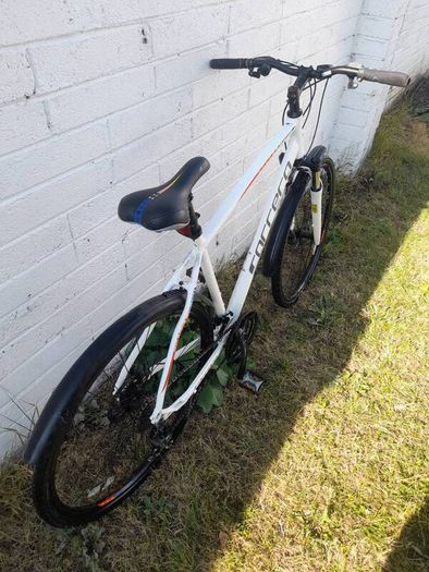 adults carrera hybrid bike
