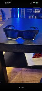 Funky LED glasses