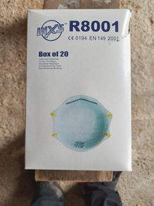 Builders face masks