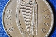 Ireland 1950 1d Penny coin