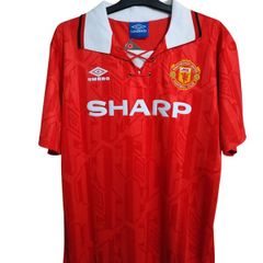 Man Utd ( Retro/ Hughes 10 ) Jersey ,size : Large
