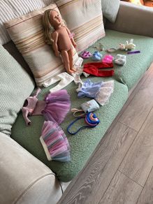 doll and clothes