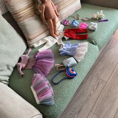 doll and clothes