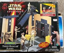 star wars theed hangar playset