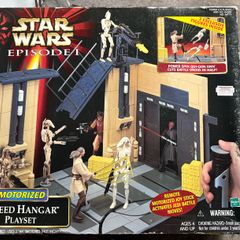 star wars theed hangar playset