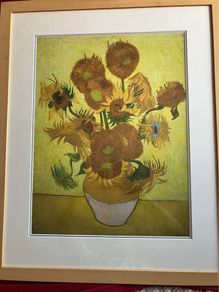 Van Gogh Sunflowers Framed Print