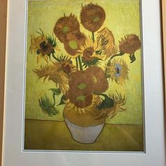 Van Gogh Sunflowers Framed Print
