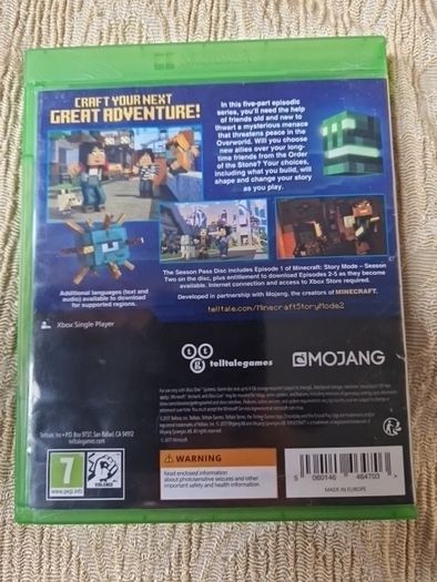 Minecraft Season two 2 Xbox One Games Original