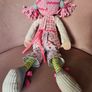 M&S Emily Button Medium Rag Doll Soft Toy (45cm) Image 5