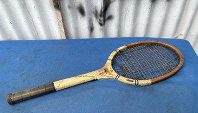 vintage Hubble and Freeman tennis racket