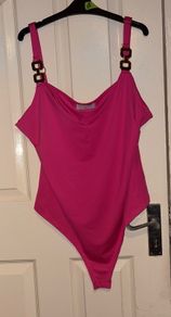 Pink Quiz Bodysuit size XL