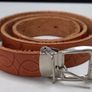 SALE!  Vintage Tooled Leather Children's Belt Image 2