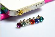 Brand new 8 pack of diamond plug in dust covers for phone and tablets