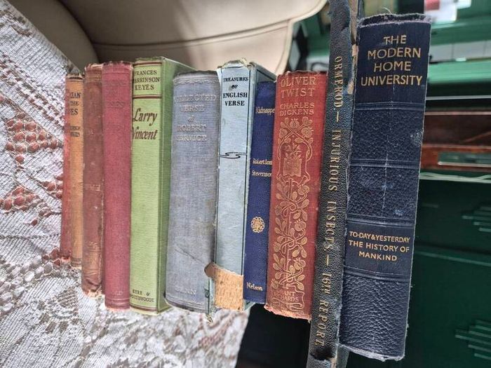 11 Vintage old books