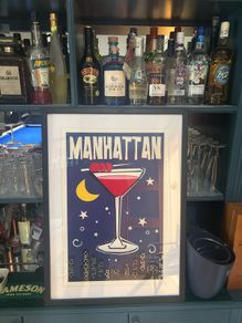 Manhattan Cocktail Print