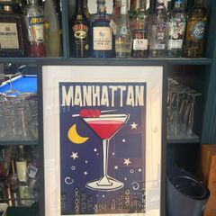 Manhattan Cocktail Print