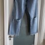 LEVI'S 517 Bootleg Ripped Jeans Sz W34  L34 Image 2