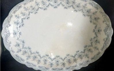 Antique John Maddock & Sons Platter Set (3 Pcs)