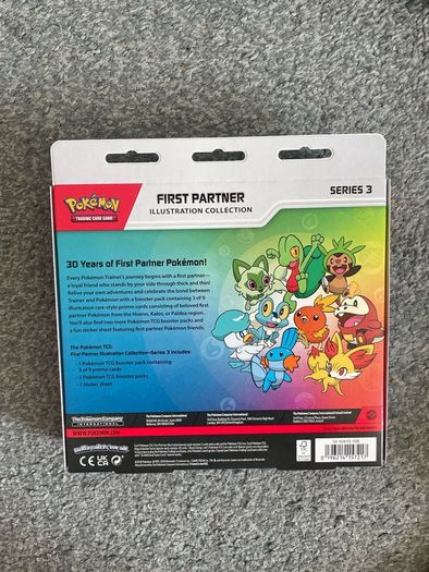 Pokemon First Partner Illustration Collection Series 3