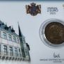 Luxembourg 2 Euro Commemorative Coin 2025 - The Schuman Declaration. BU. Coincard Image 2